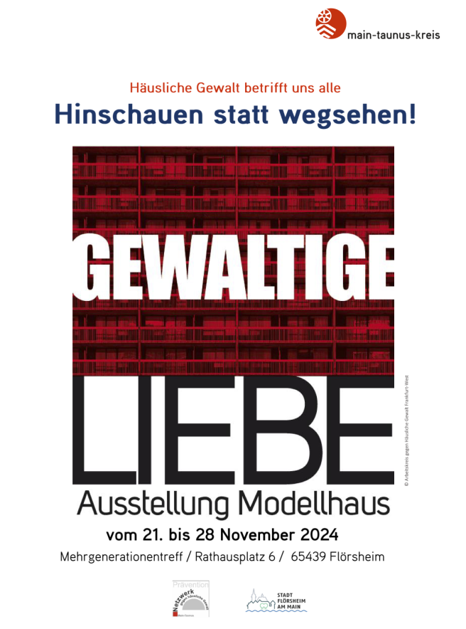"Gewaltige Liebe" Ausstellung im Modellhaus Flörsheim